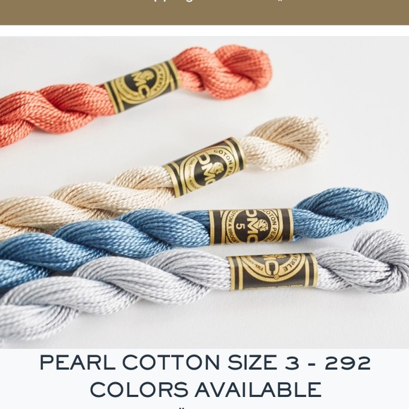 DMC Size 3 Pearl Cotton threads - Picture 2 of 5